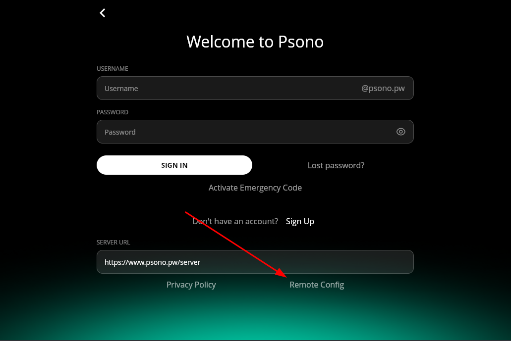 Desktop App Remote Config
