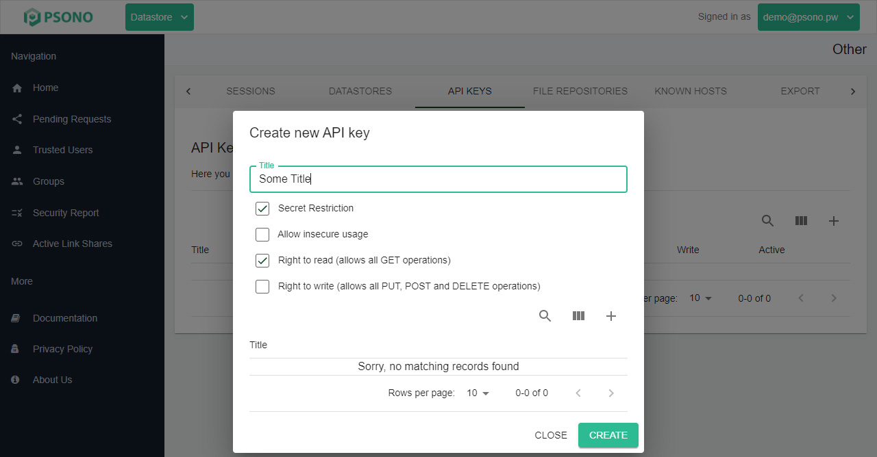 Step 3 Configure your API key